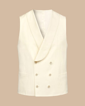 Morning Suit Waistcoat - Cream