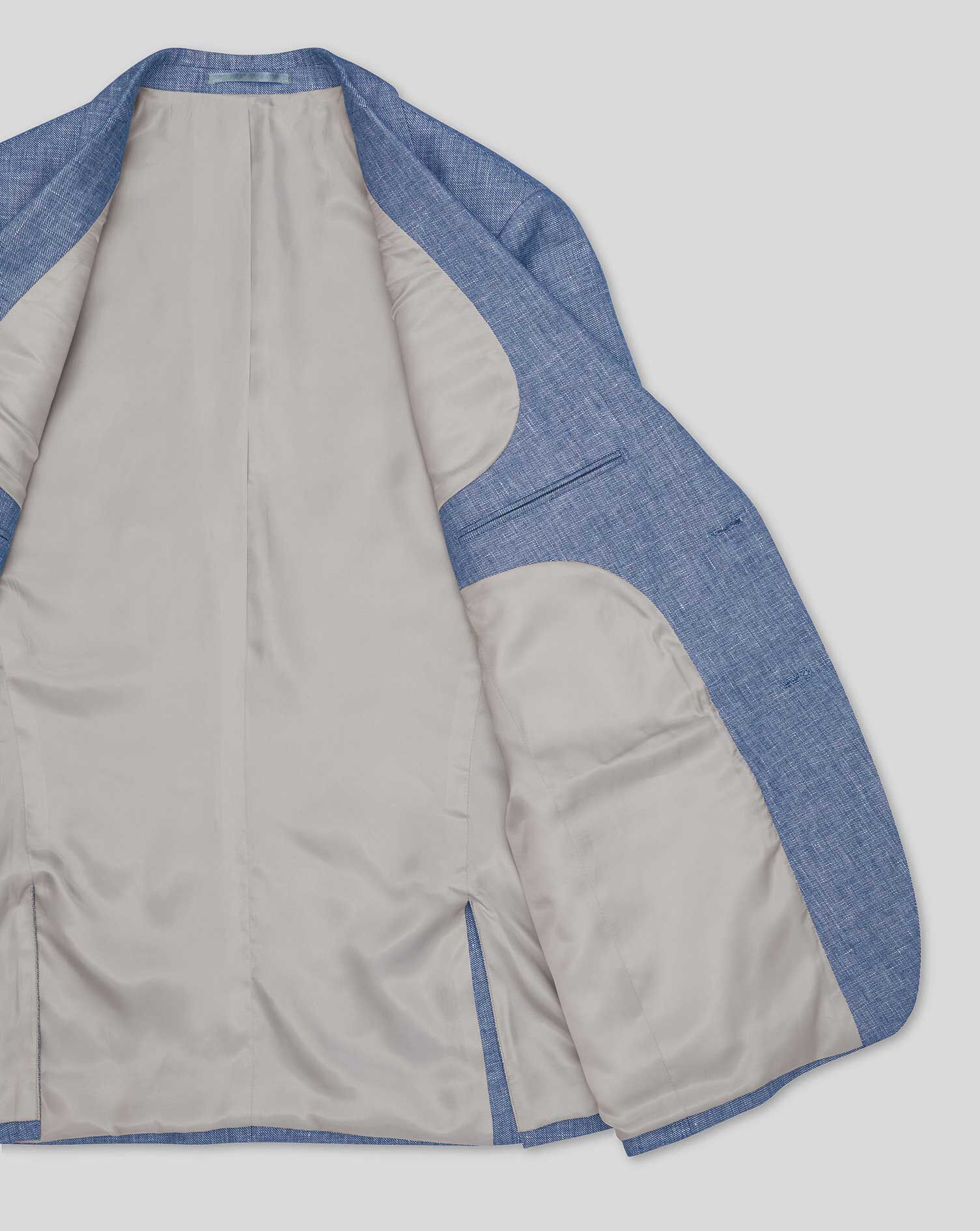 light blue cotton jacket