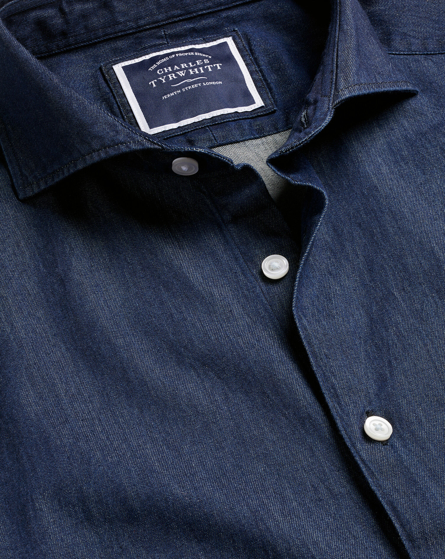 Charles Tyrwhitt CHARLES TYRWHITT Mens Double Cuff Check Shirt 16.5" Side-seams Stitch P2P 21.5"+ 