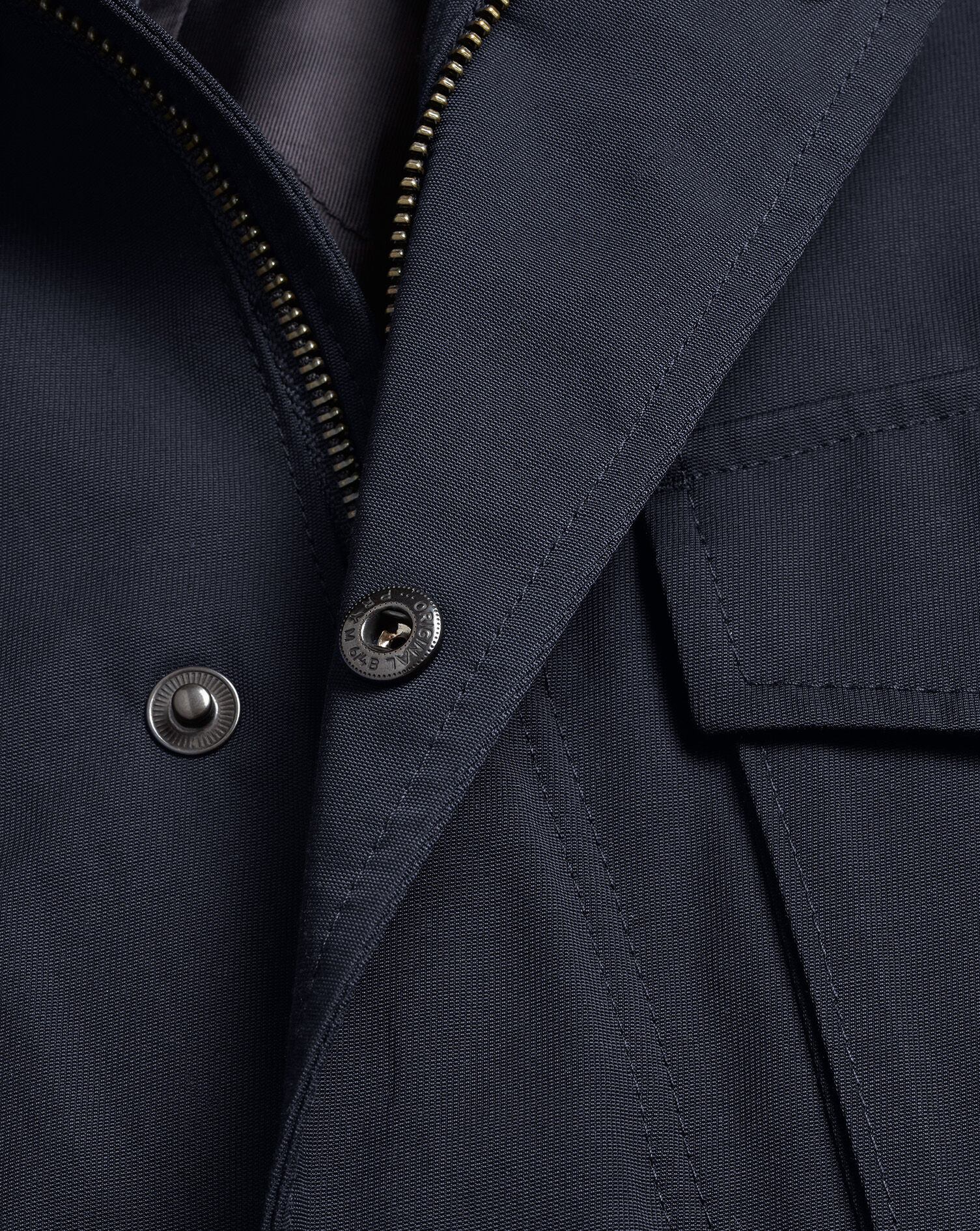navy showerproof jacket