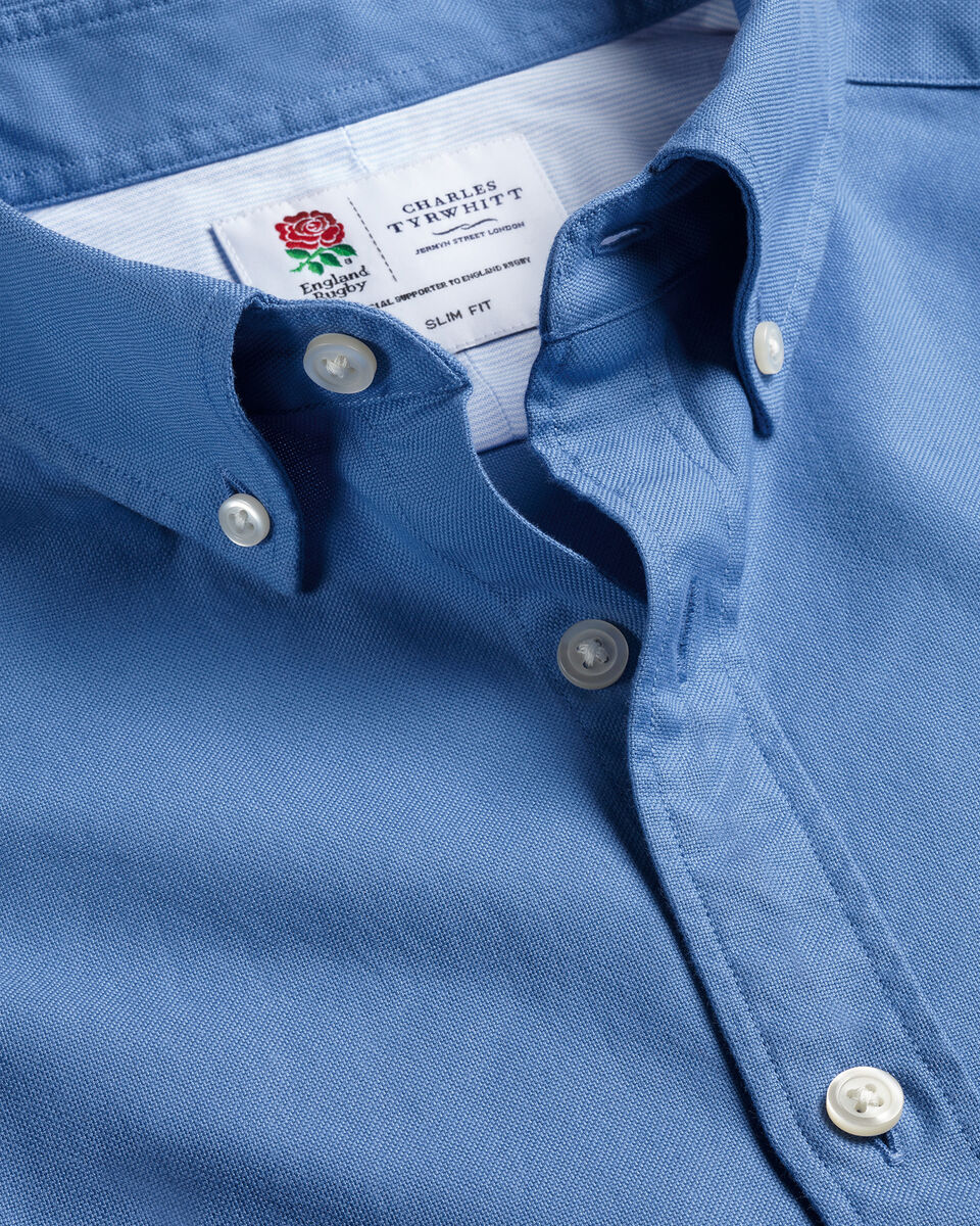 Chemise Vintage Rugby Union Traders Angleterre Années 90 - Taille M En Coton - Occasion Bon état