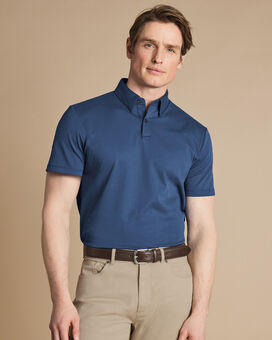 Smart Jersey Polo - French Blue