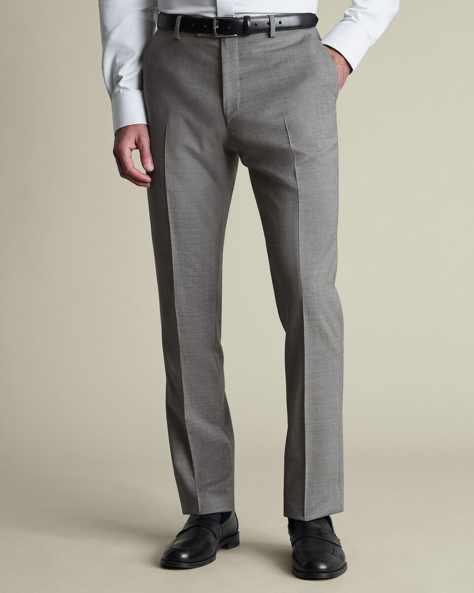 Italian Suit Trousers &ndash; Grey