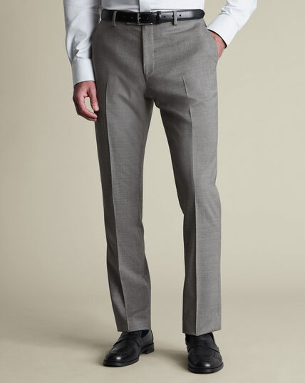 calvin klein black halter dress Plaid Pants- Gray Color