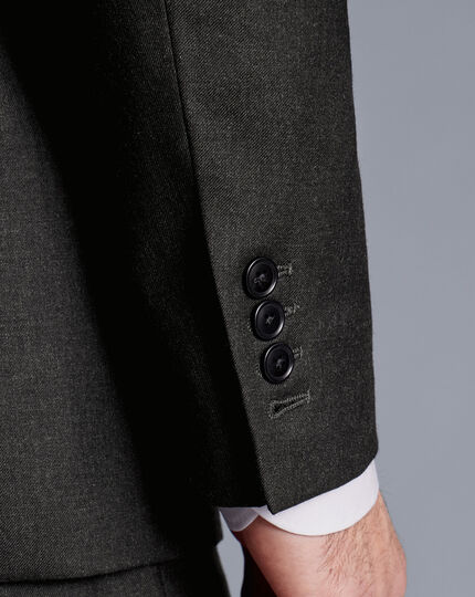British Luxury Suit Jacket - Charcoal Grey