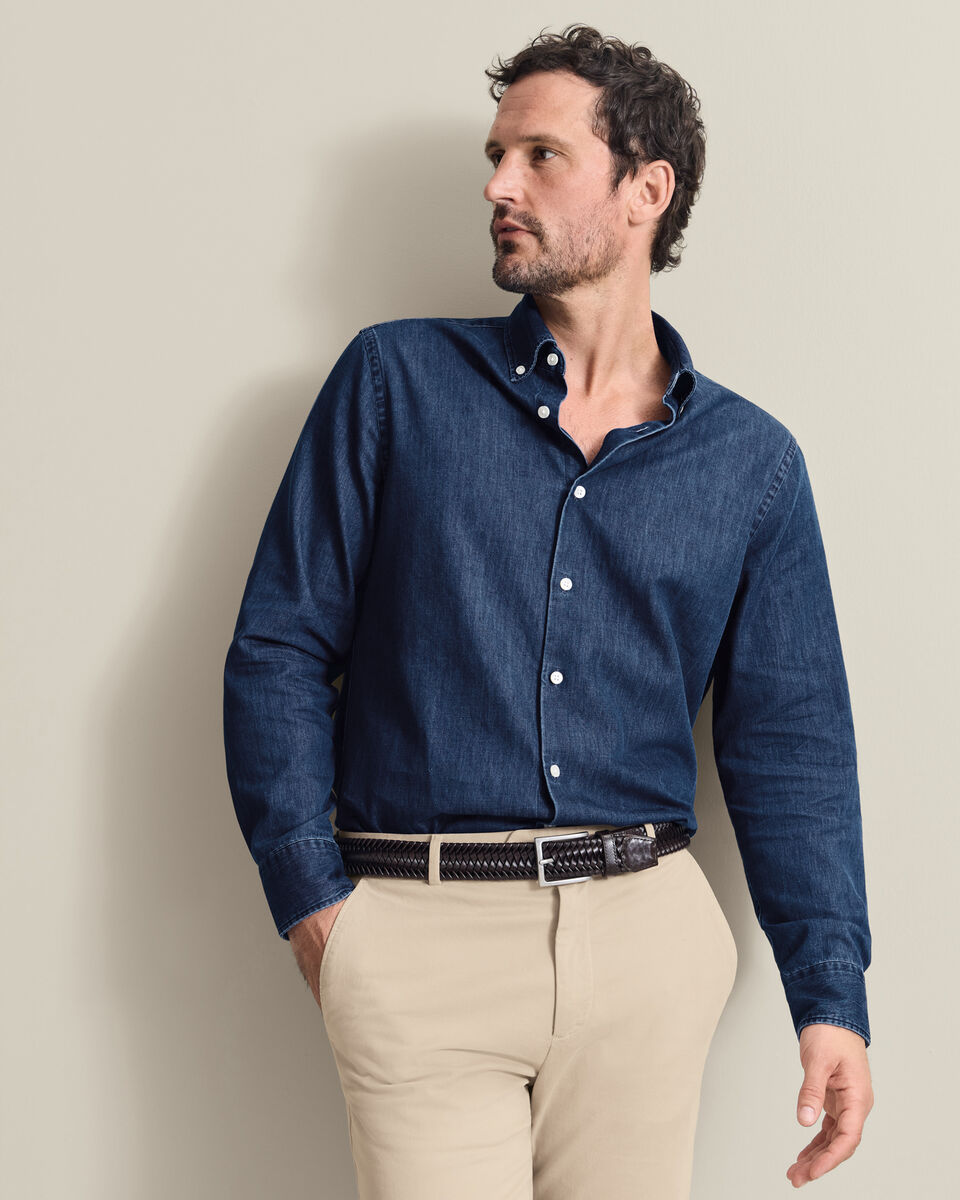Denim Shirt - Indigo Blue
