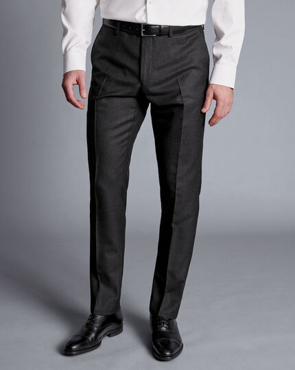 British Luxury Suit - Charcoal Grey