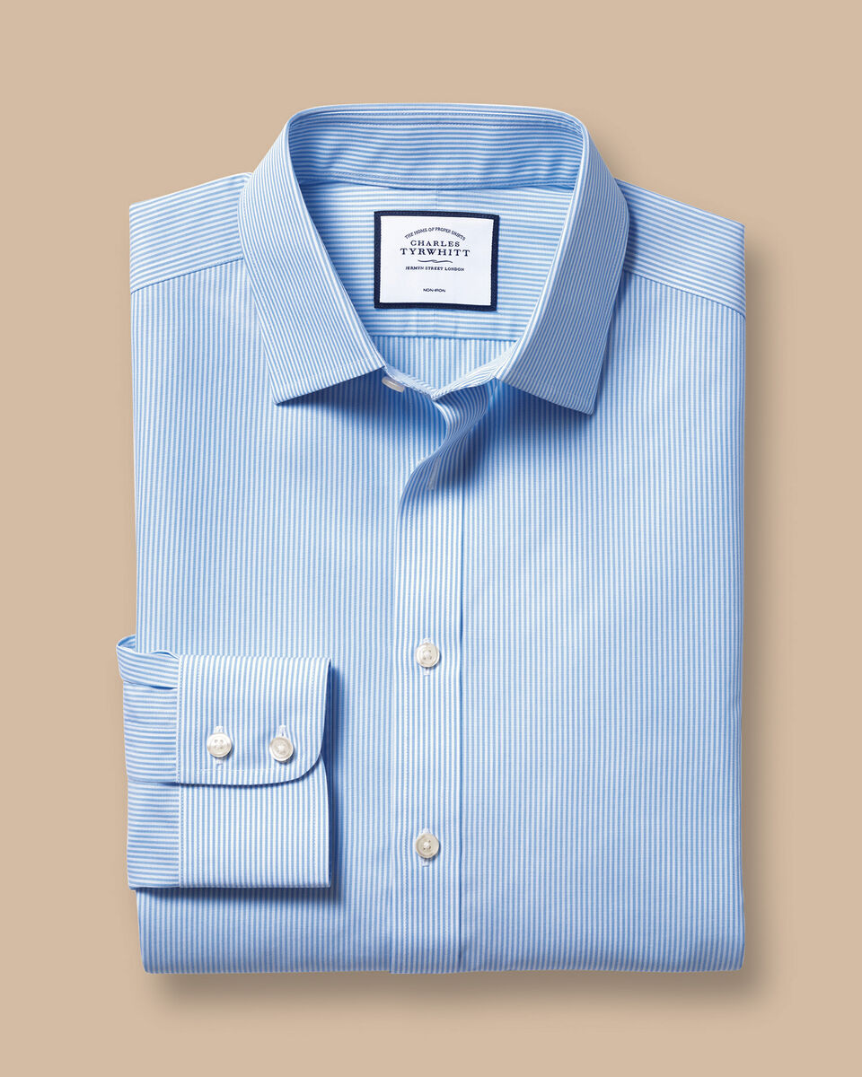 ArengaBBZea shirt - Sky Blue stripe