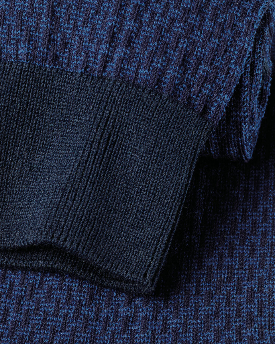 Patterned Socks - Royal Blue & Navy