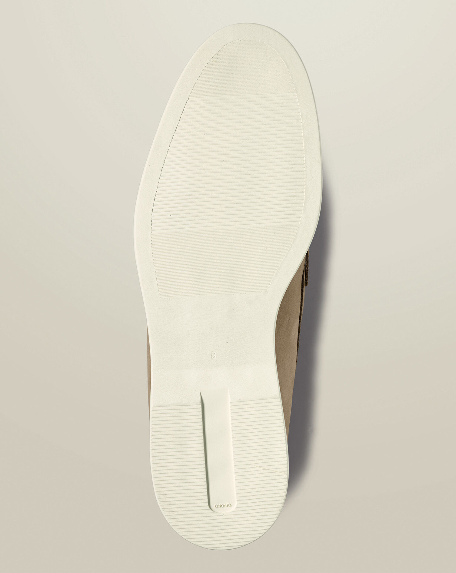 Nubuck Slip-On Loafers – Chalk