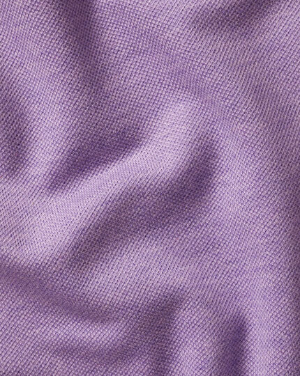 Tyrwhitt Pique Polo - Lilac Purple