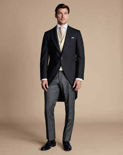 Morning Suit – Black Stripe Trouser