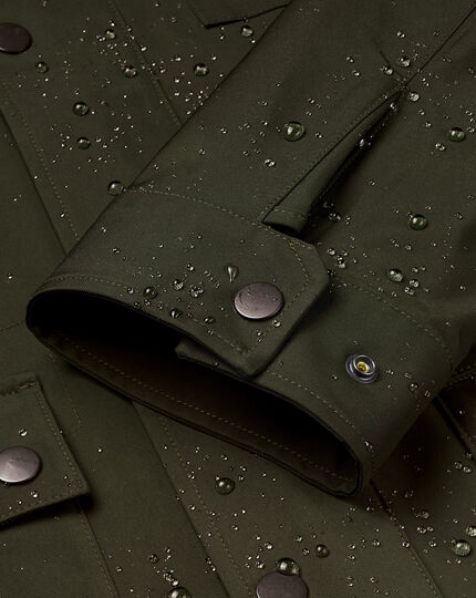 Showerproof Field Jacket - Olive Green