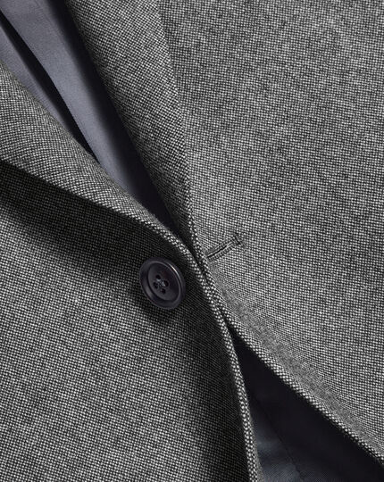 Textured Wool Jacket - Grey