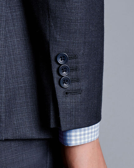 Italian Luxury Suit Jacket - Denim Blue