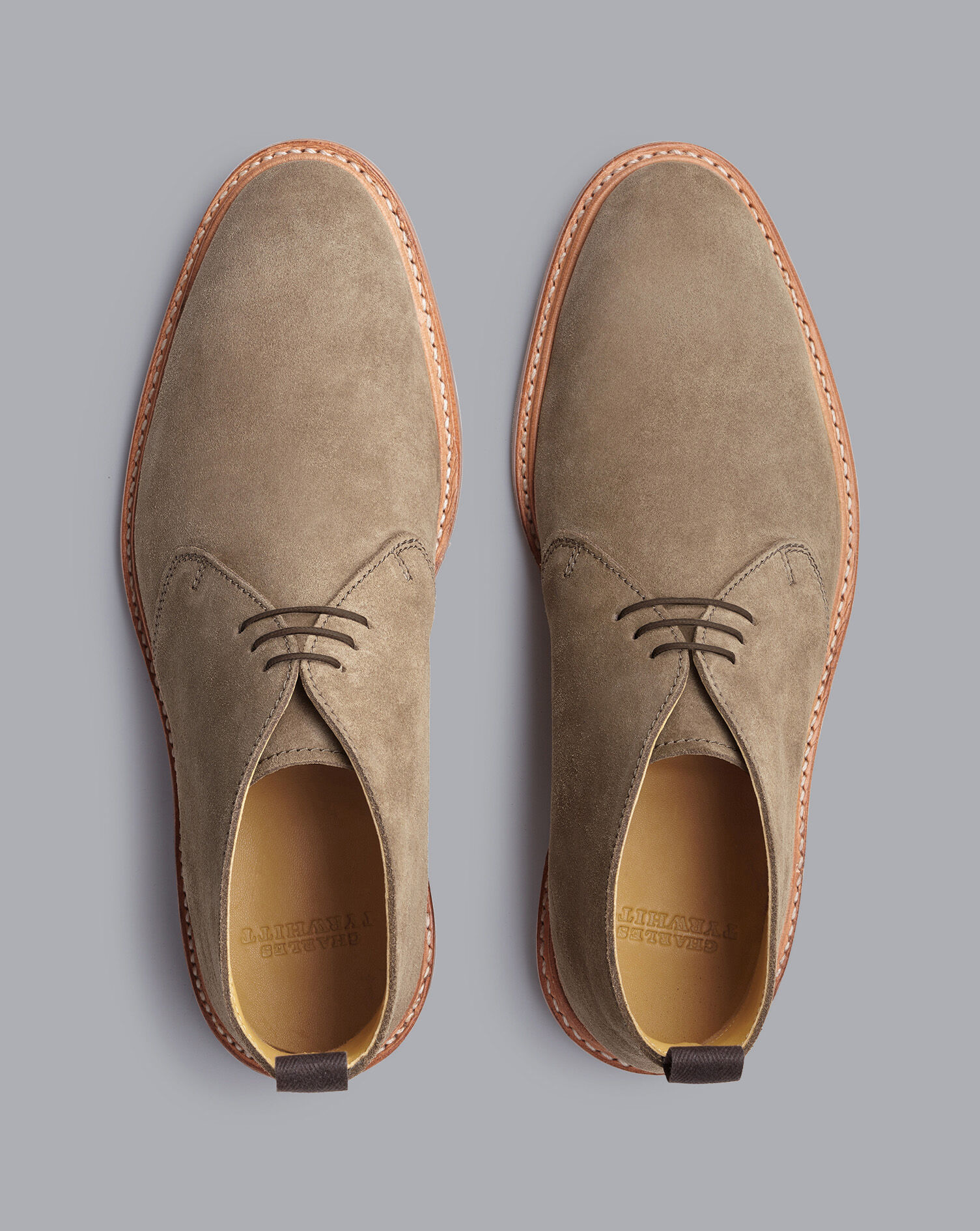 Suede Lightweight Boots - Taupe