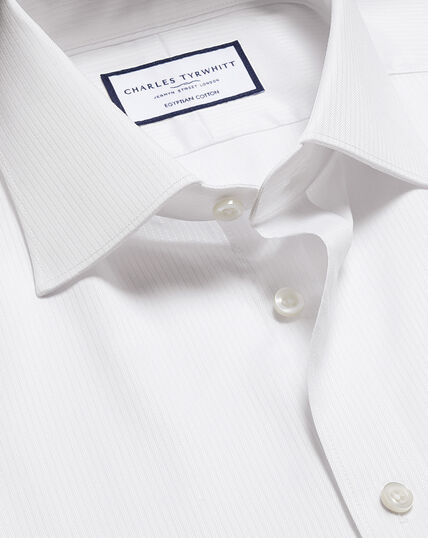 white christmas dresses White French Cuff Dress Shirts | Non-Iron Egyptian Cotton Shirt main image 1