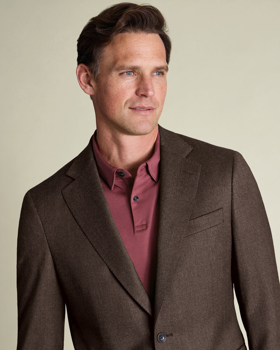 Smart Jersey Polo - Dark Pink