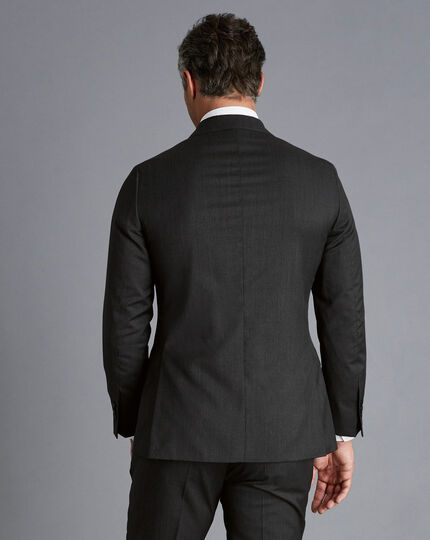 Italian Luxury Suit Jacket - Charcoal Grey