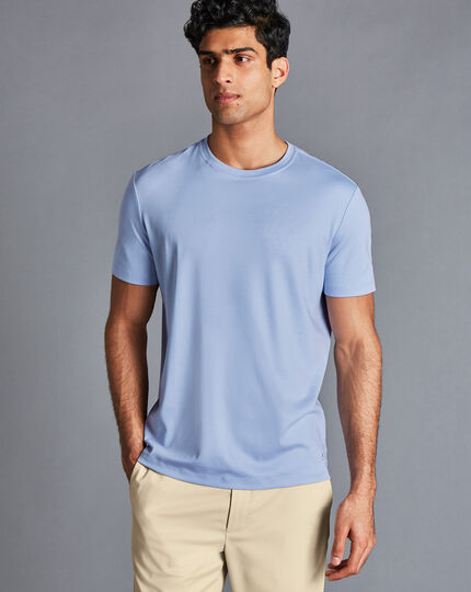 Cotton Tyrwhitt T-Shirt - Sky Blue