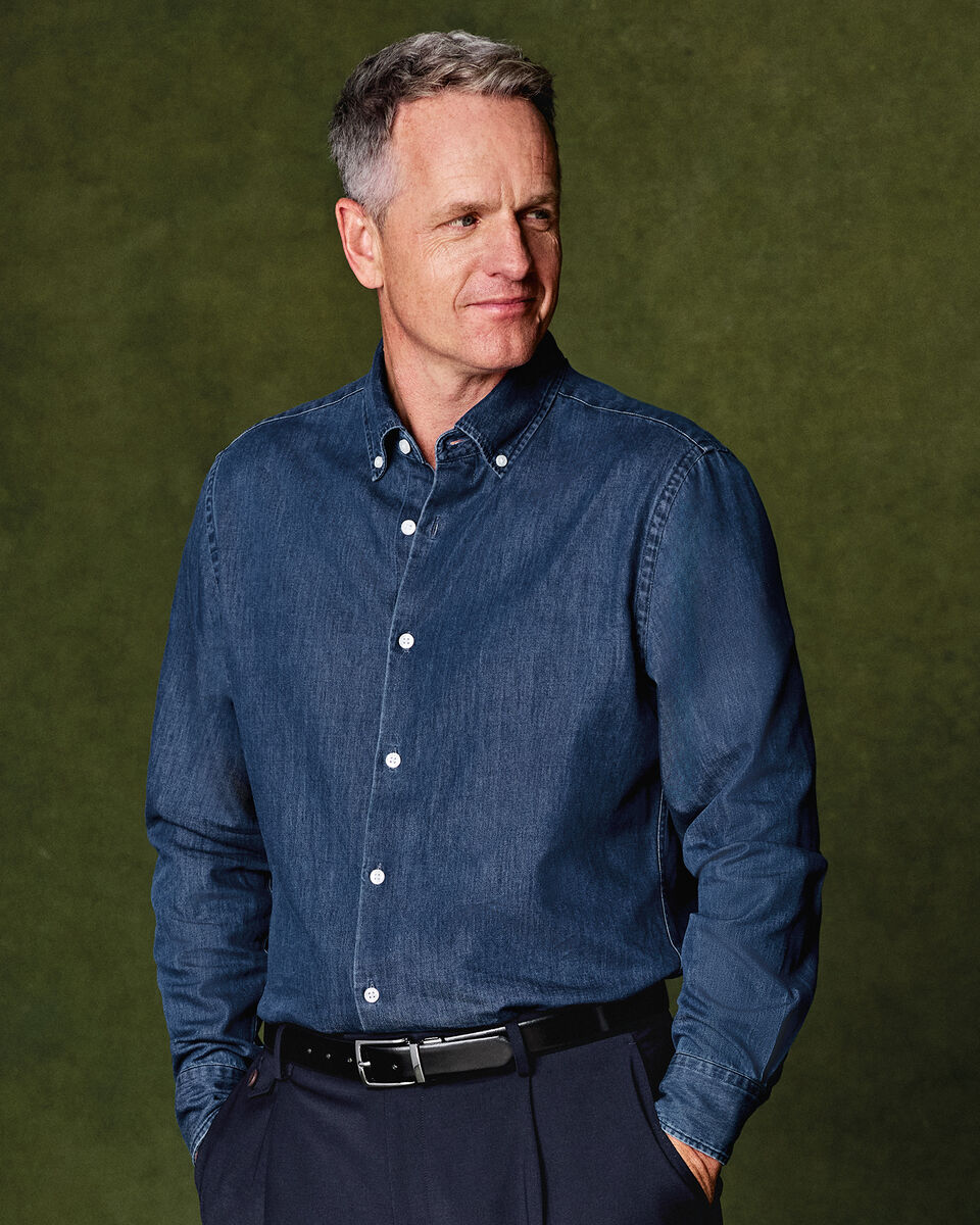 Denim Shirt - Indigo Blue