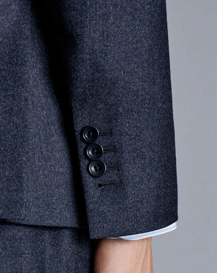 Italian Pindot Suit - Denim Blue | Charles Tyrwhitt
