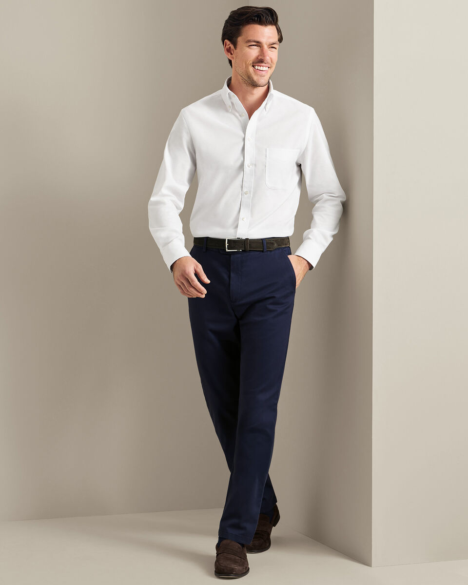 Ultimate Non-Iron Chinos - Navy