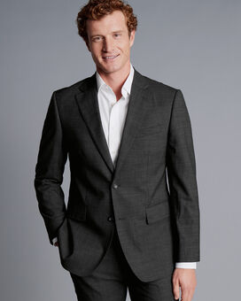 Texture Suit Jacket - Grey