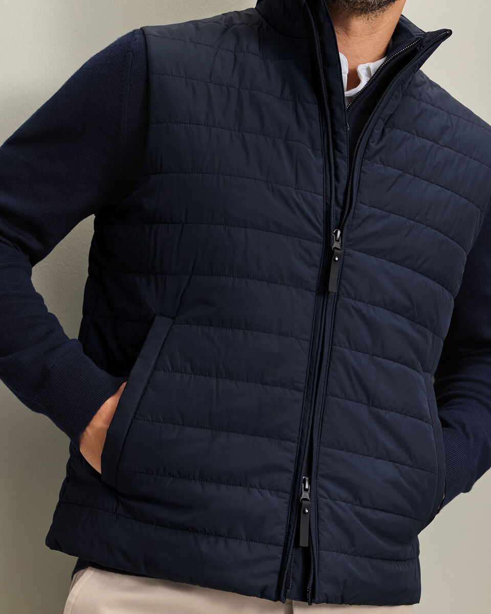 Gilet matelass&eacute; l&eacute;ger - Bleu marine