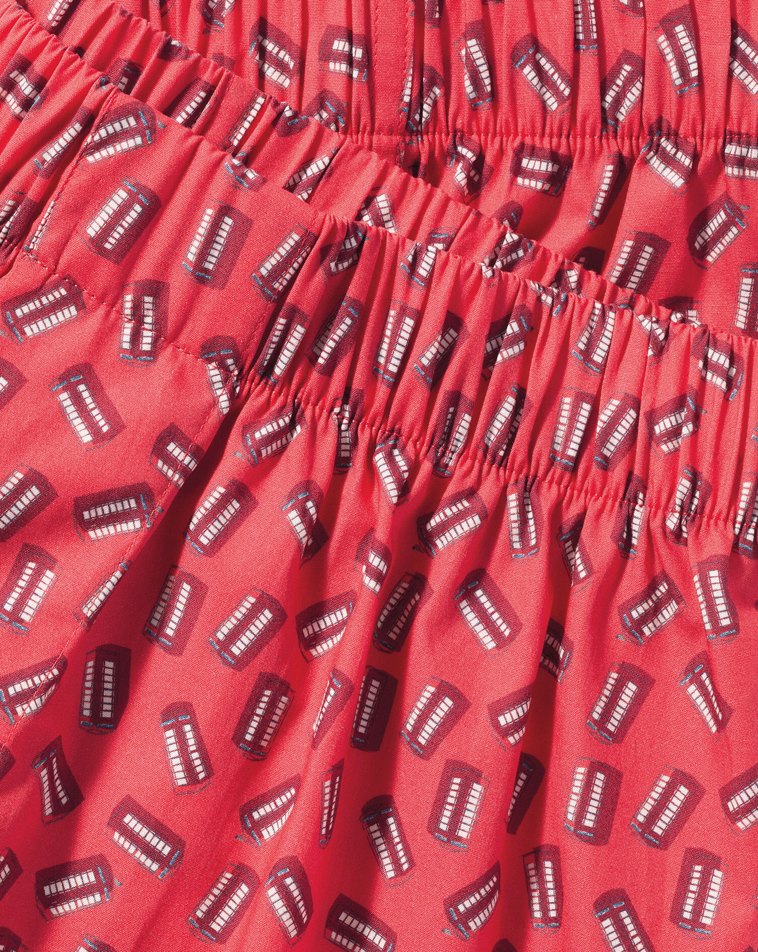 Pink - Pochampally Ikat Cotton Unisex Boxer/Shorts