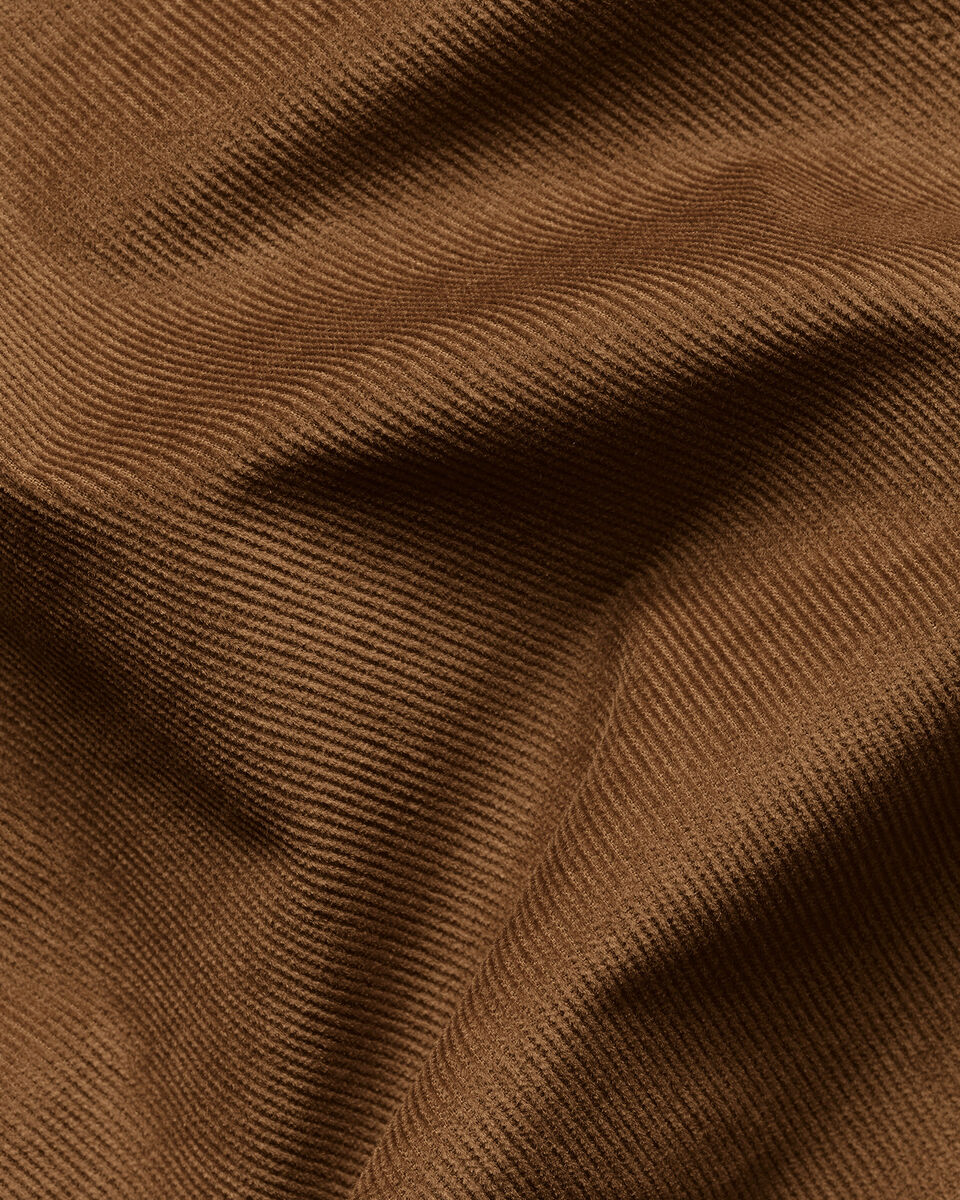 Corduroy Stretch Shirt - Tan