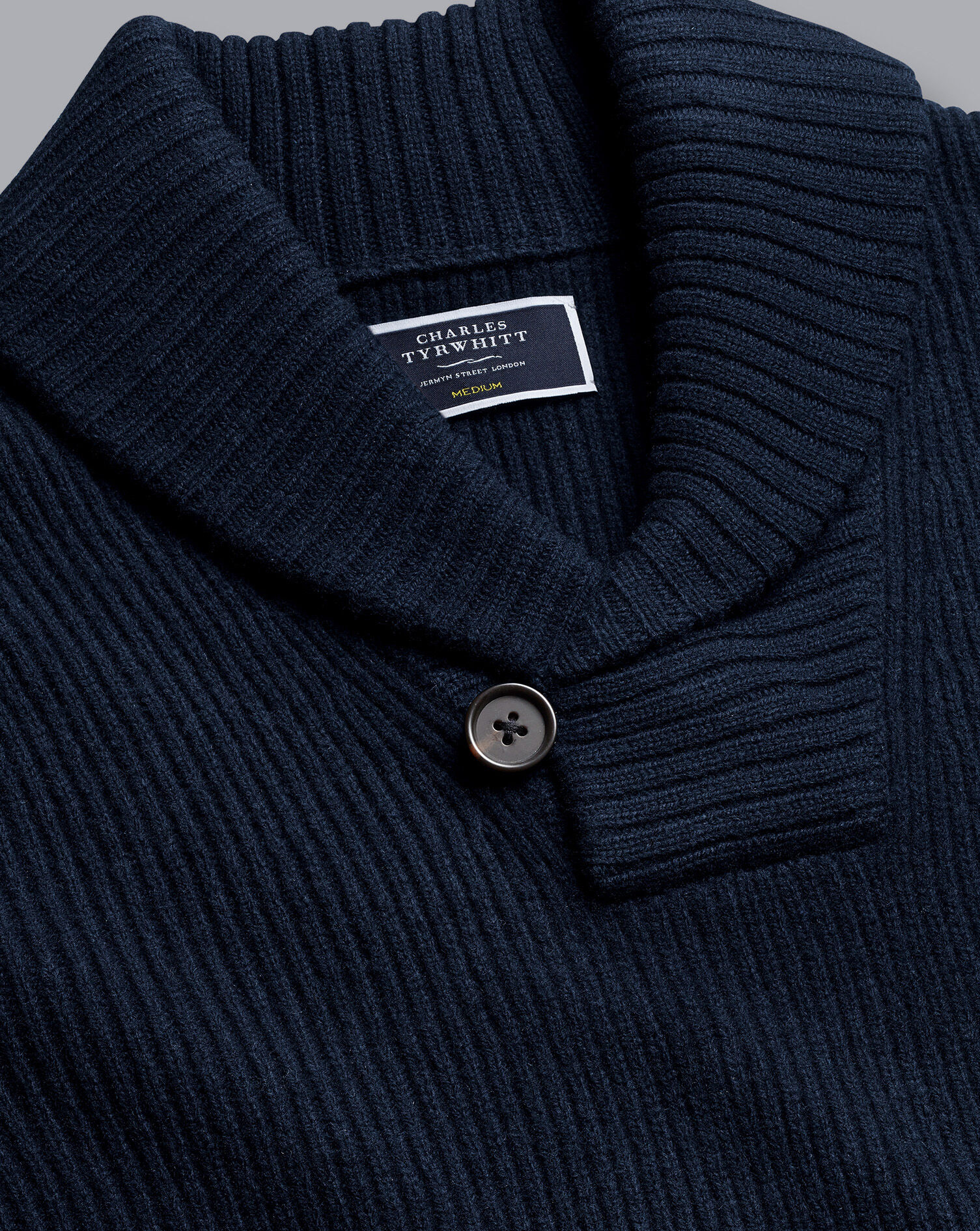 for Men Blue Mens Clothing Sweaters and knitwear Zipped sweaters Charles Tyrwhitt Merino Wool Zip Neck Jumper in Navy 