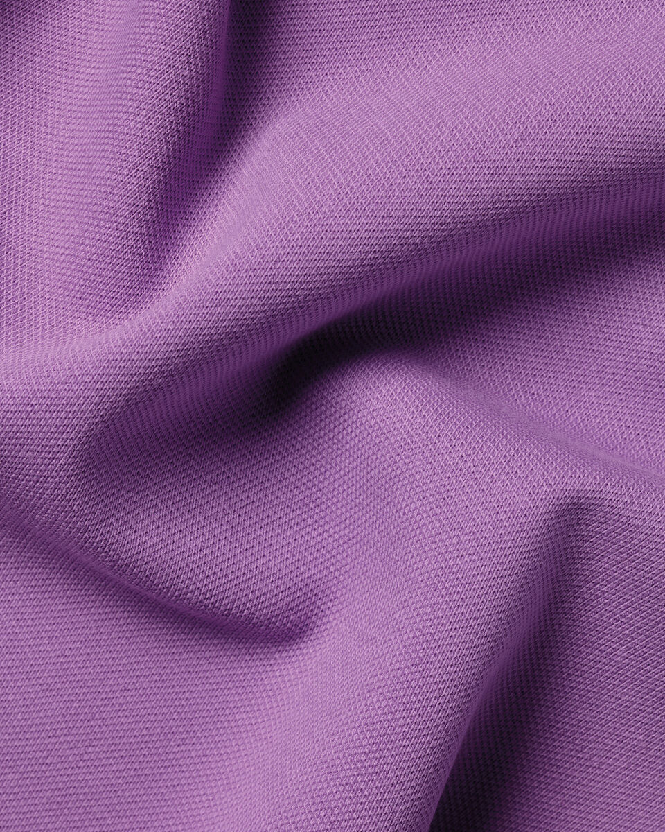 Pique Polo &ndash; Purple