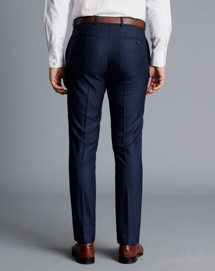 Ultimate Performance Stripe Suit Pants - French Blue
