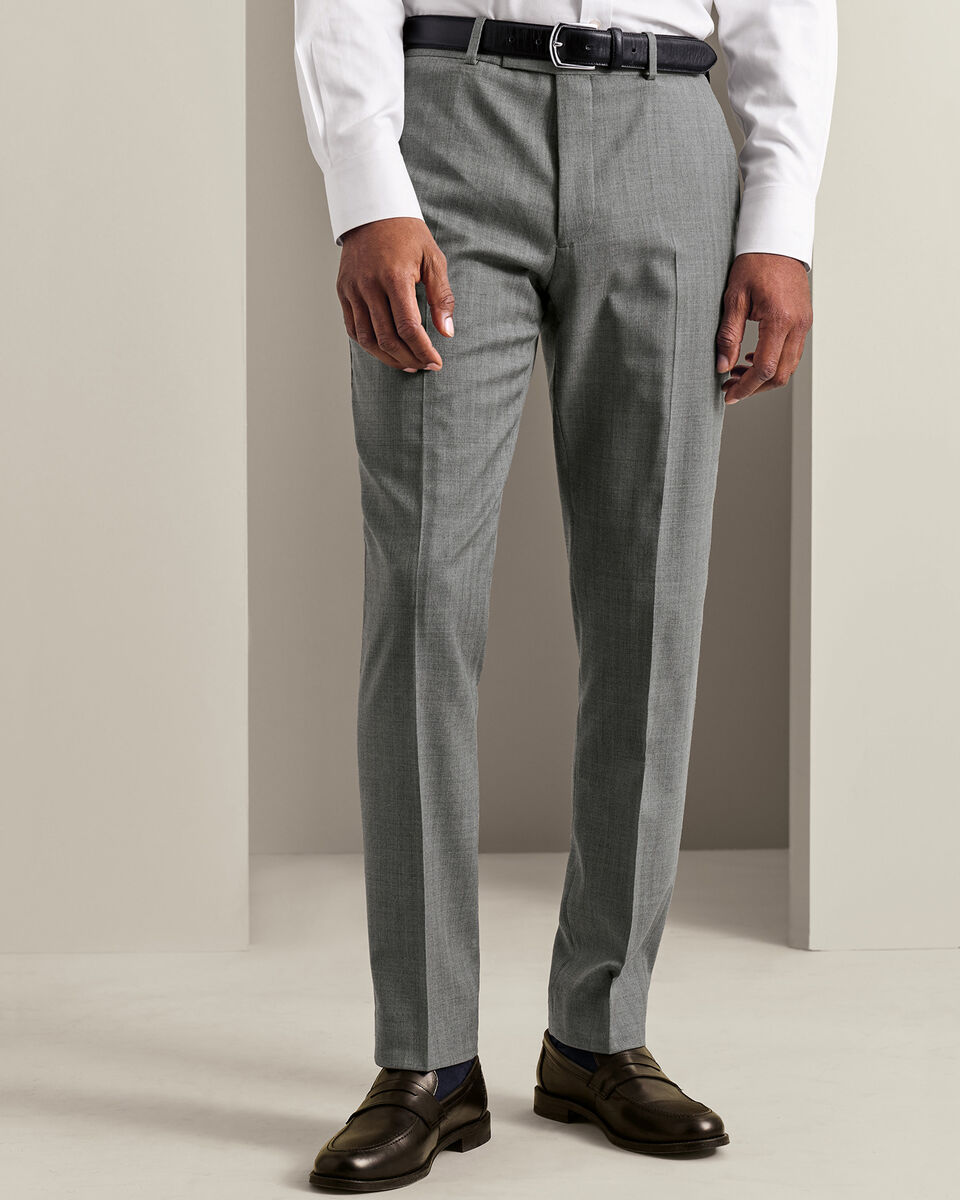 Ultimate Performance Herringbone Suit - Grey