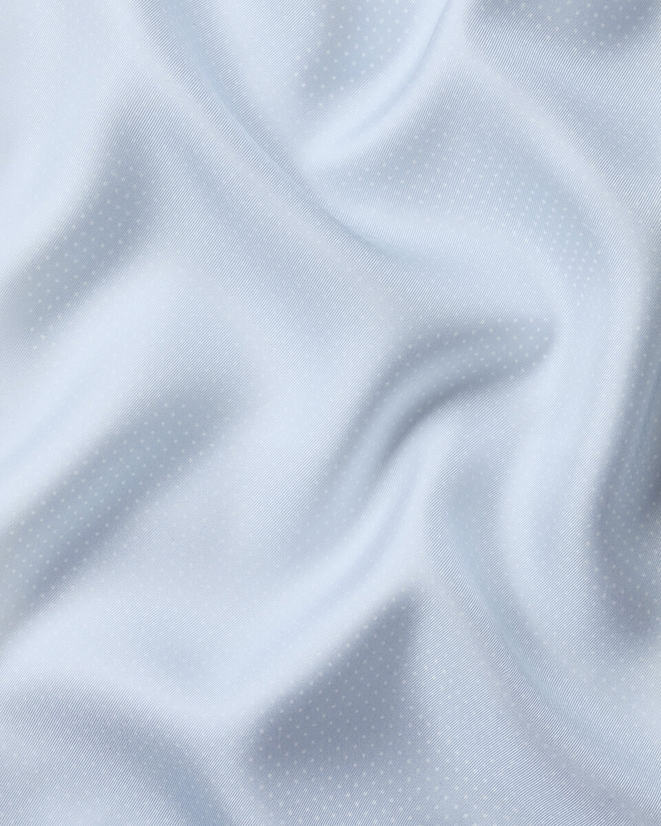 Silk Spot Pocket Square - Light Blue