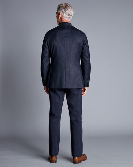 Italian Suit Twill - Denim Blue