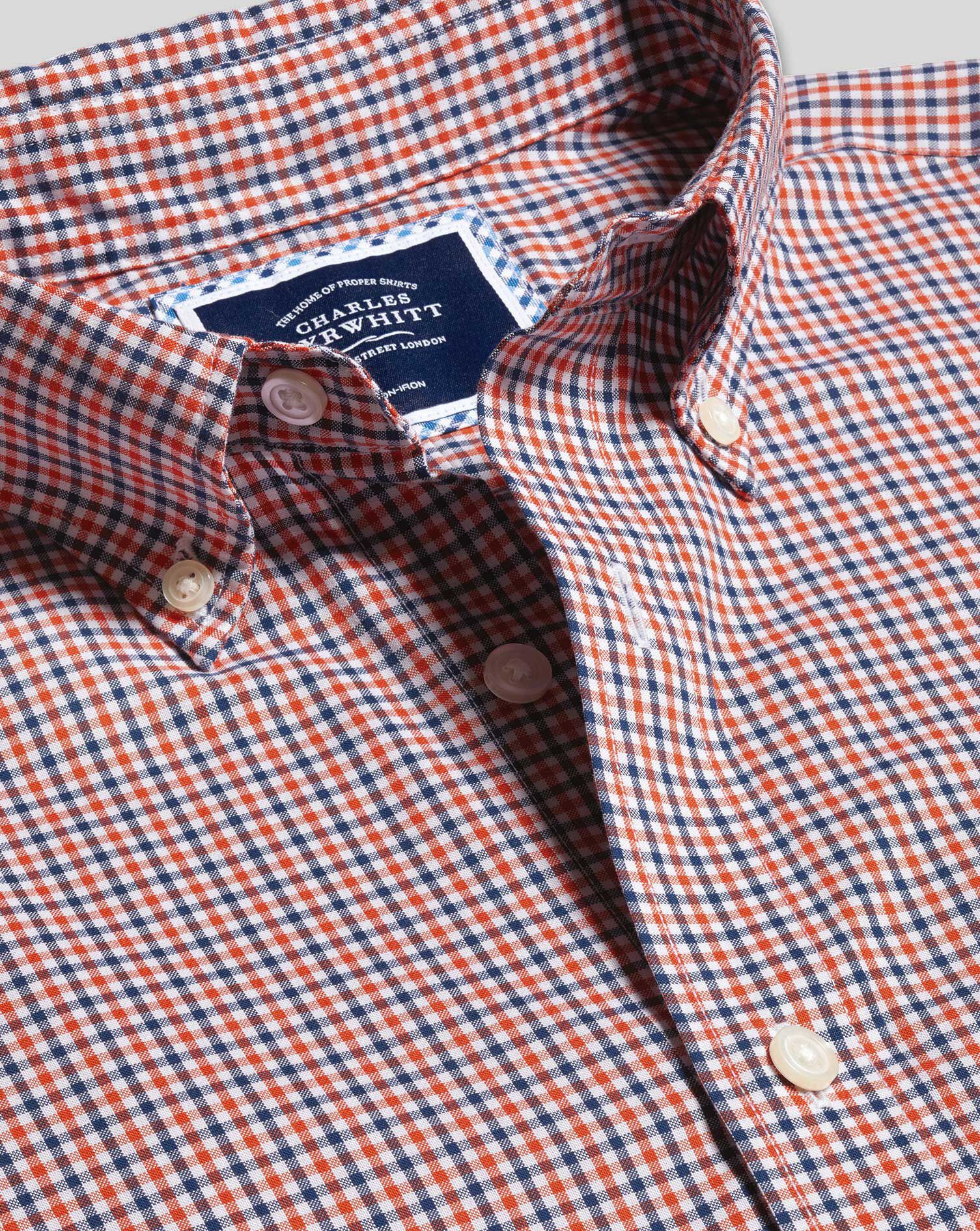 Button-Down Collar Non-Iron Stretch 