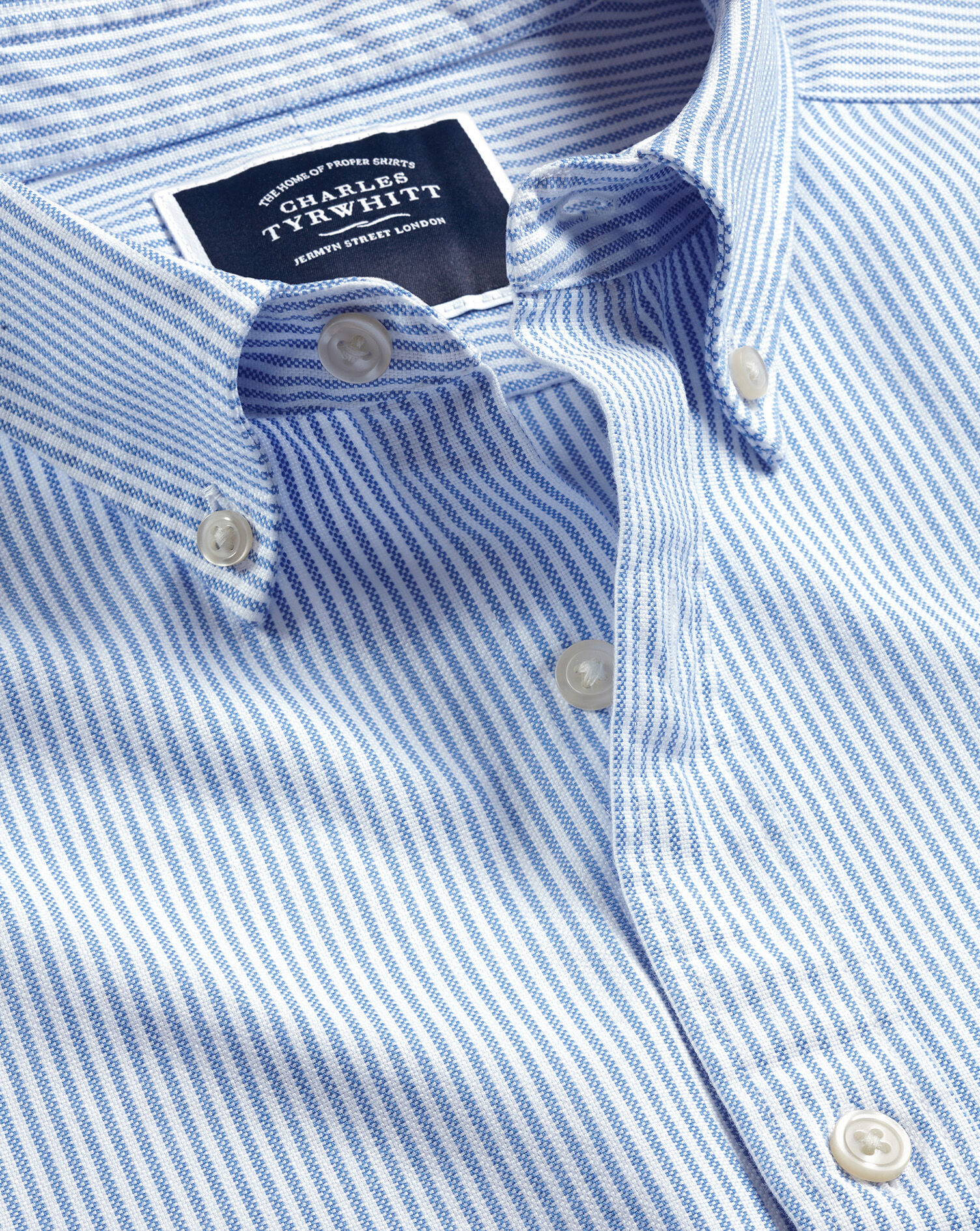 Men's Oxford Weave Shirts | Charles Tyrwhitt