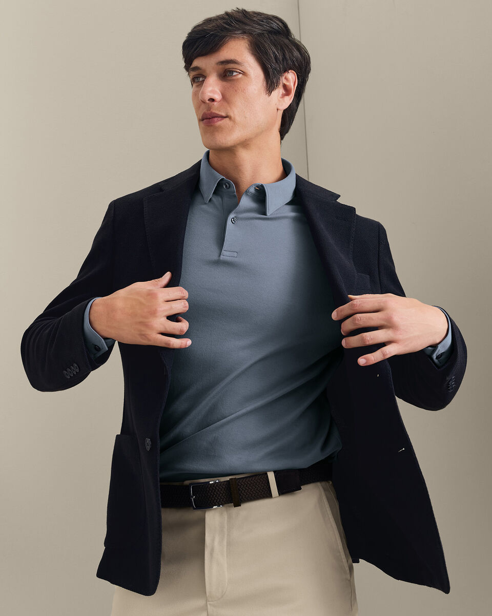Unstructured Jacket - Navy