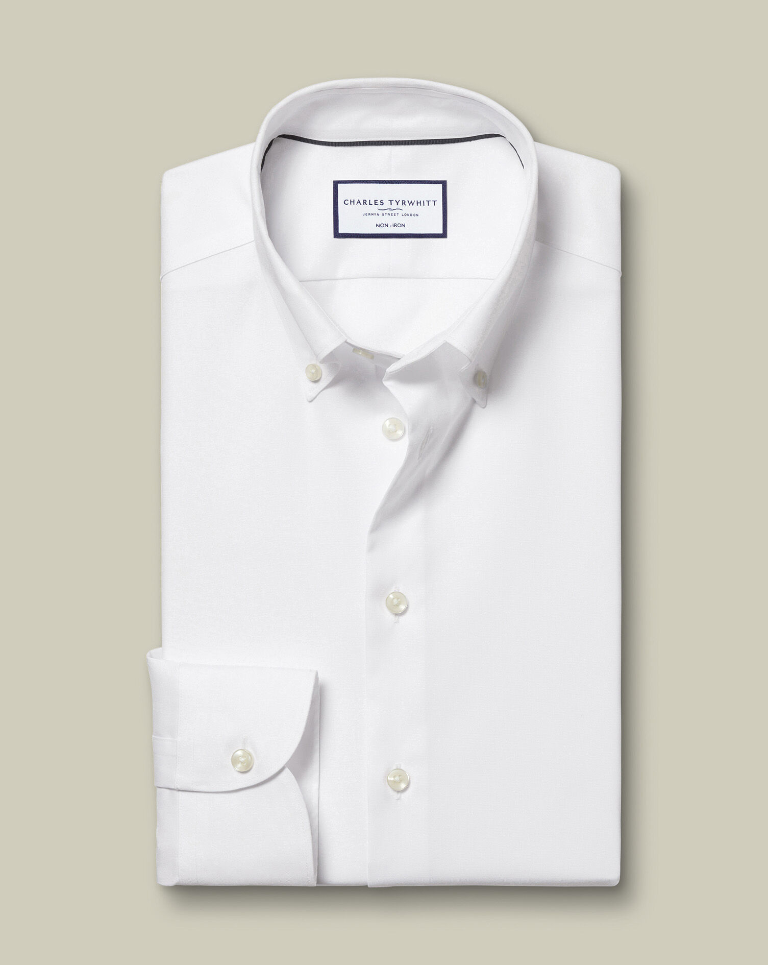 Chemise Homme Golden Trophy Orange - Taille XL (T42) - Polyester Sans Repassage - Occasion Bon état