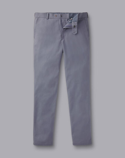 Ultimate Non-Iron Chinos - Heather Blue