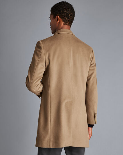 Wool Overcoat - Stone