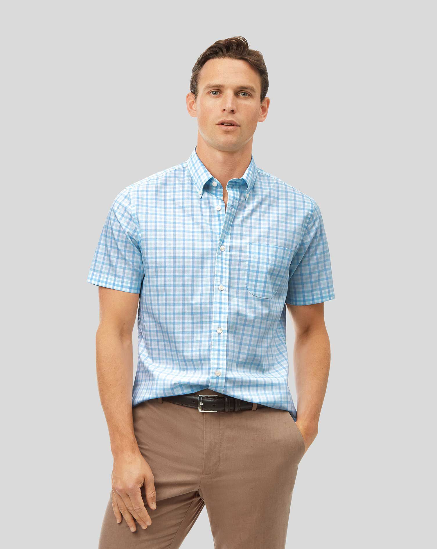 light button down shirt