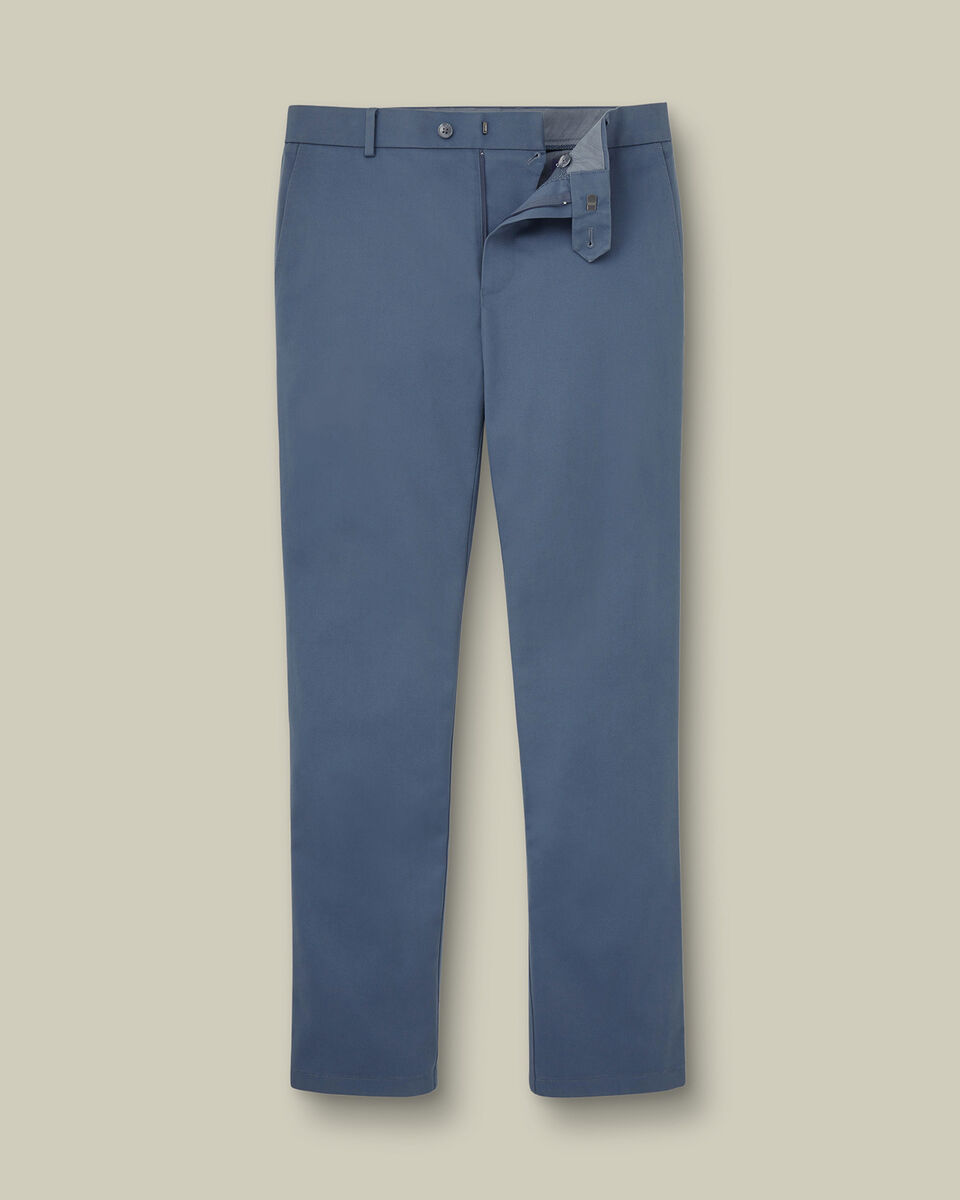 Chinos Ultimate sans repassage - Bleu charron