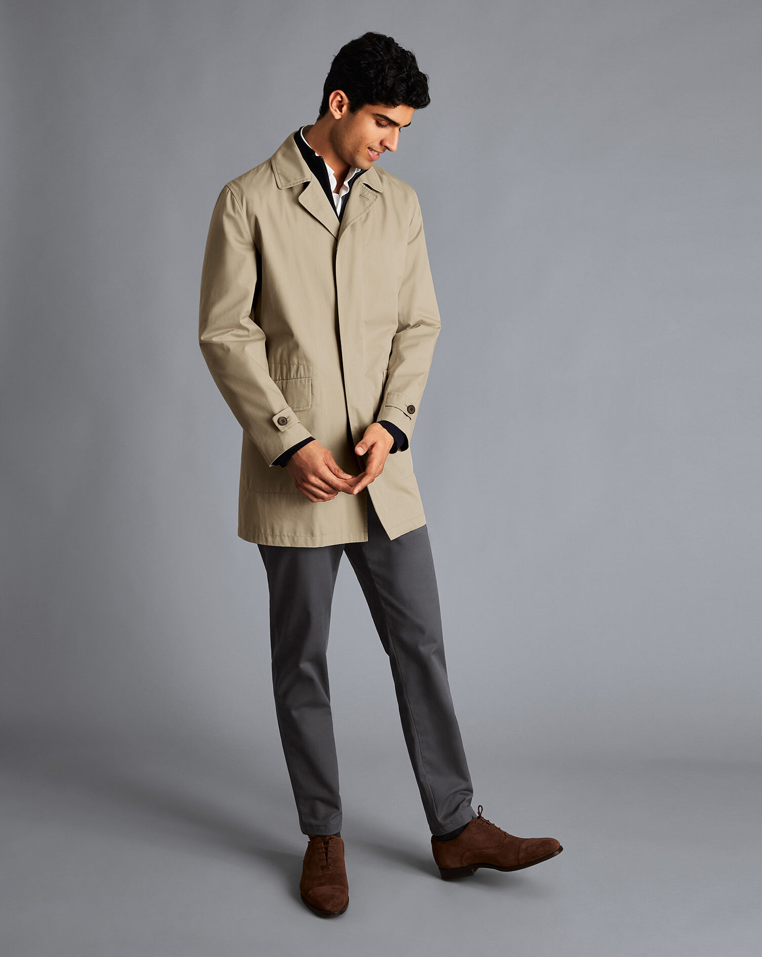 hackett raincoat