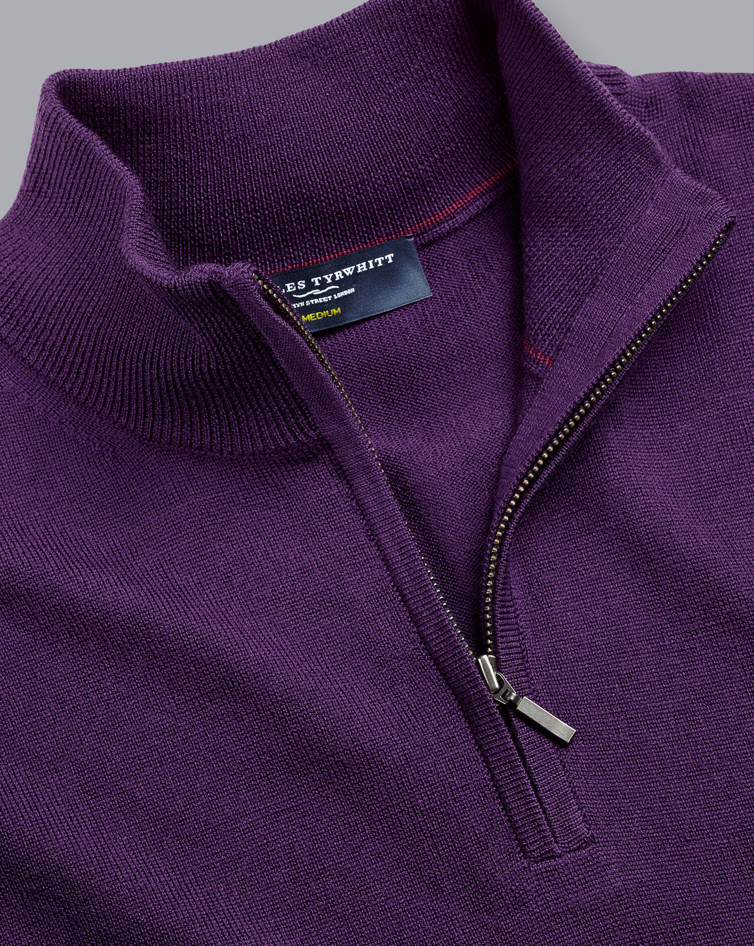 Men's Purple Knitwear | Charles Tyrwhitt