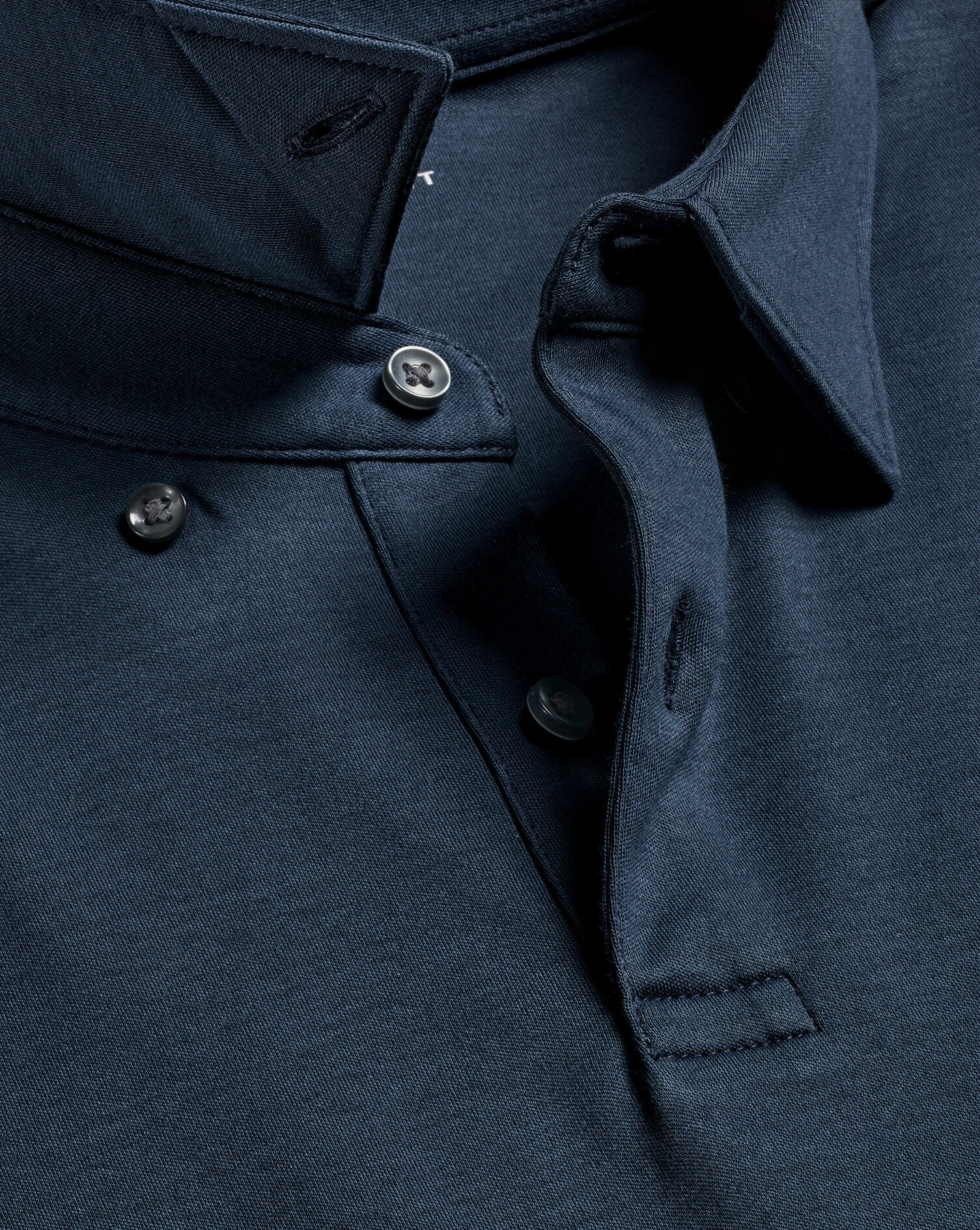Smart Jersey Polo - Petrol Blue