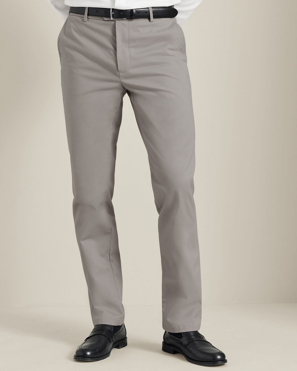 Chinos Ultimate Sans Repassage - Gris Clair