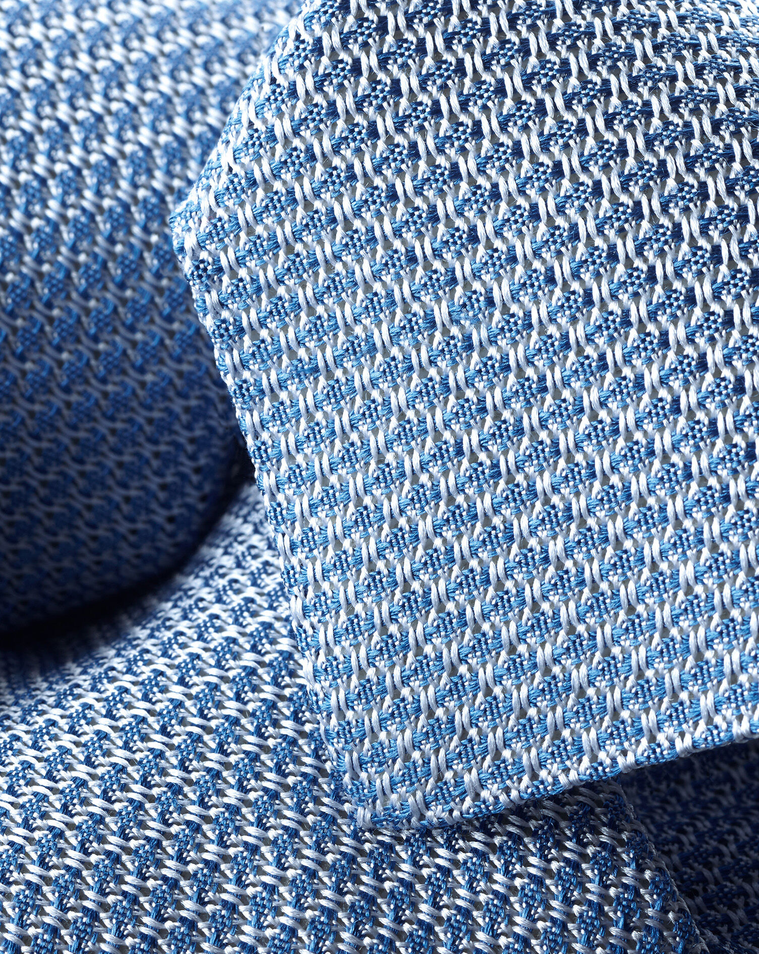 light blue grenadine tie